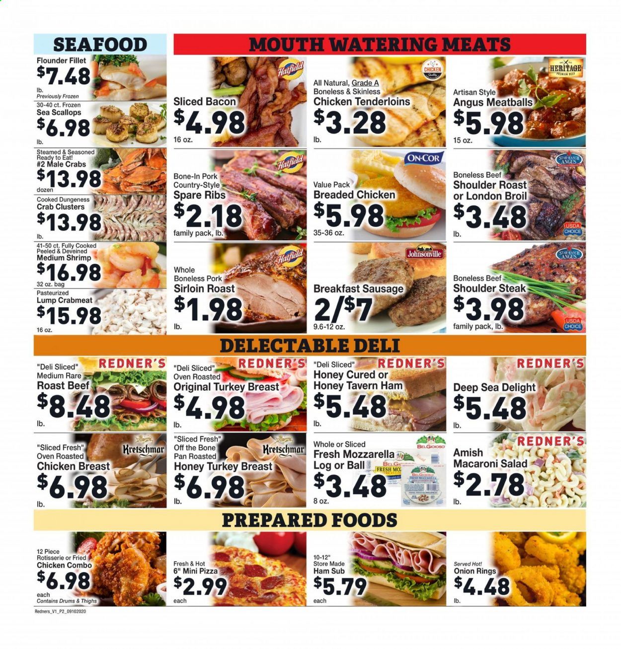 Redner's Markets Weekly Ad September 10 to September 16
