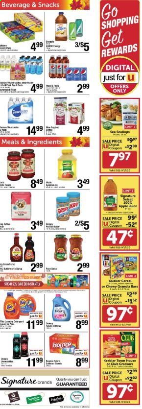 Shaw’s Weekly Ad September 11 to September 17