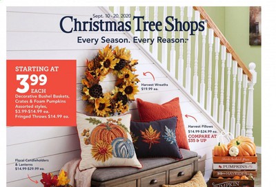 Christmas Tree Shops Weekly Ad September 10 to September 20