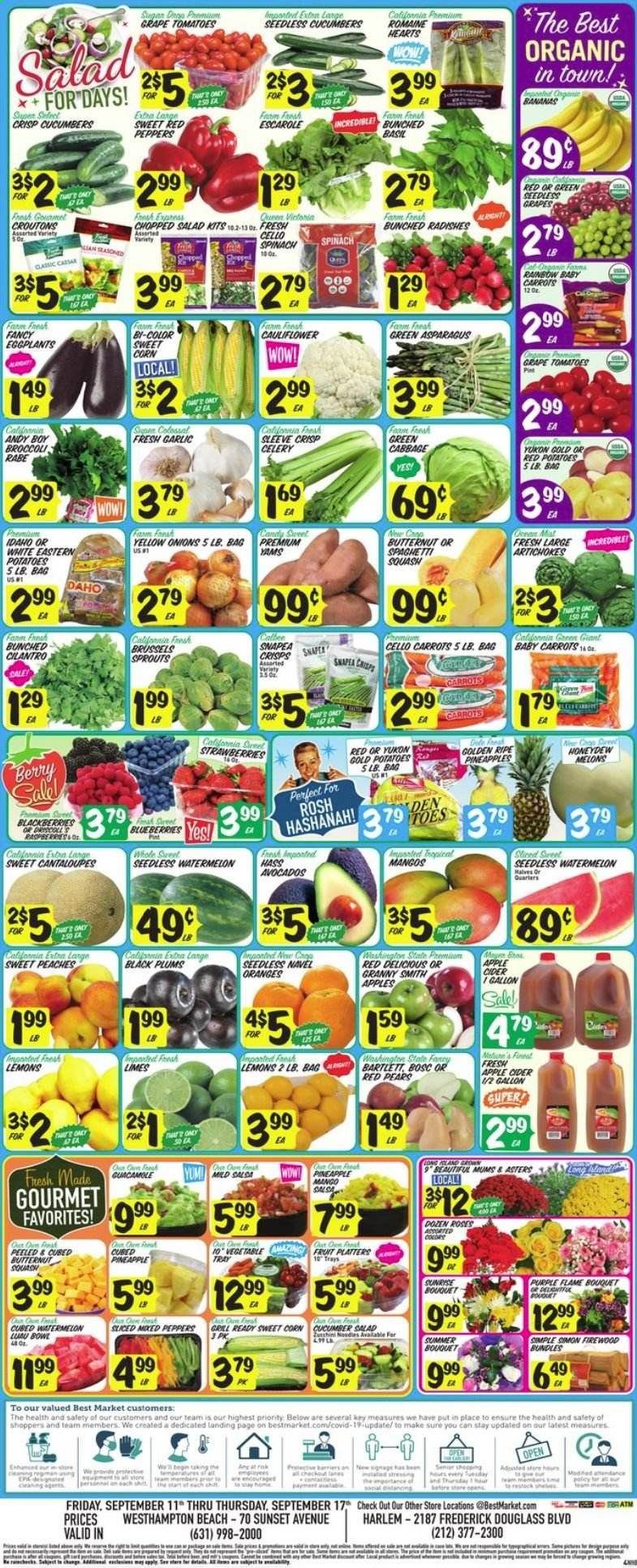 Best Market Weekly Ad September 11 to September 17