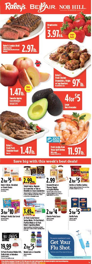 Raley's Weekly Ad September 9 to September 15