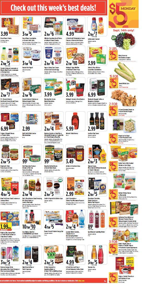 Raley's Weekly Ad September 9 to September 15