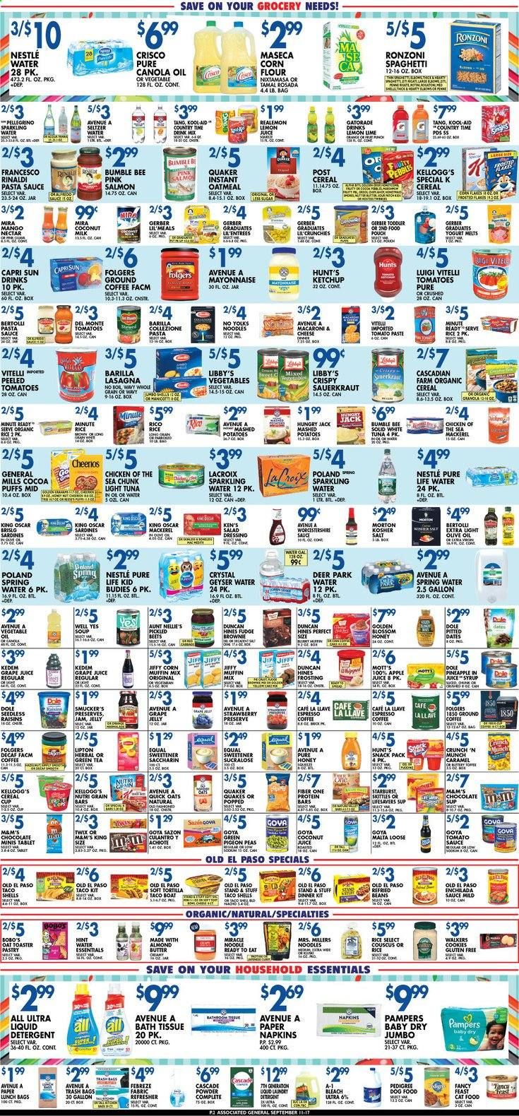 Associated Supermarkets Weekly Ad September 11 to September 17