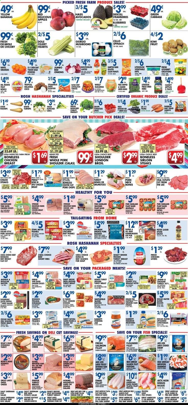 Associated Supermarkets Weekly Ad September 11 to September 17