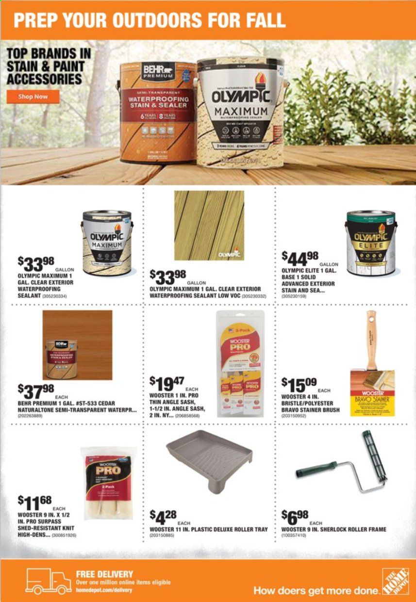 The Home Depot Weekly Ad September 10 to September 17