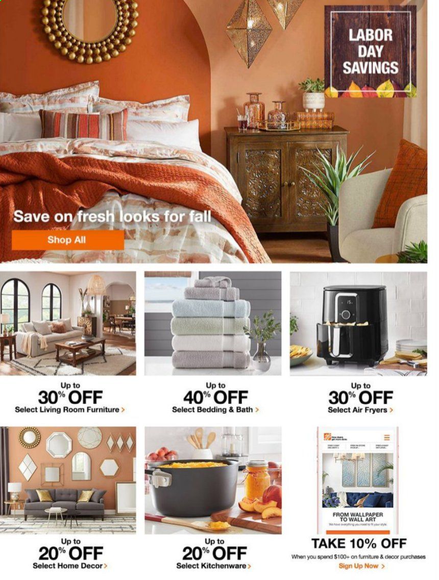 The Home Depot Weekly Ad September 10 to September 17