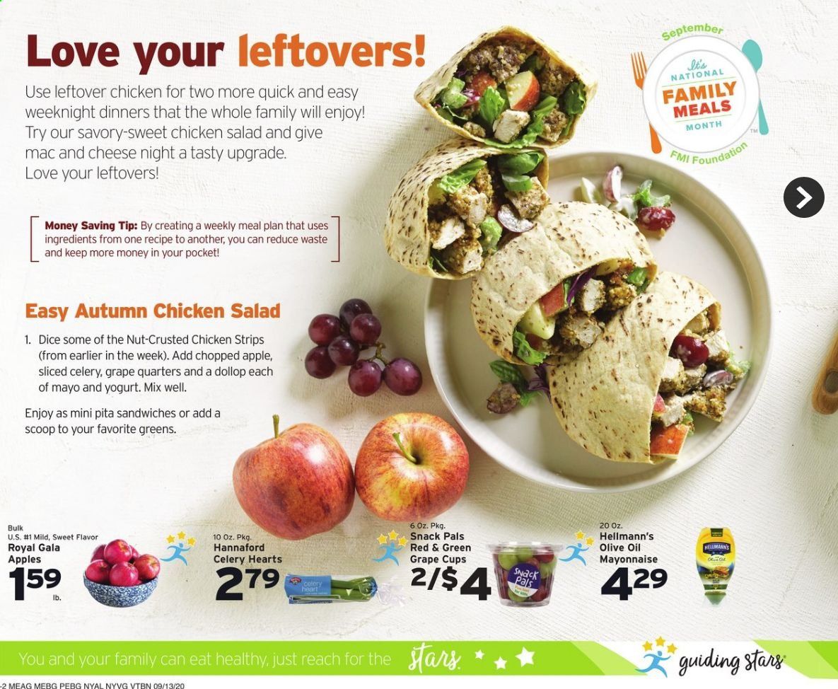 Hannaford (NY) Weekly Ad September 13 to September 19