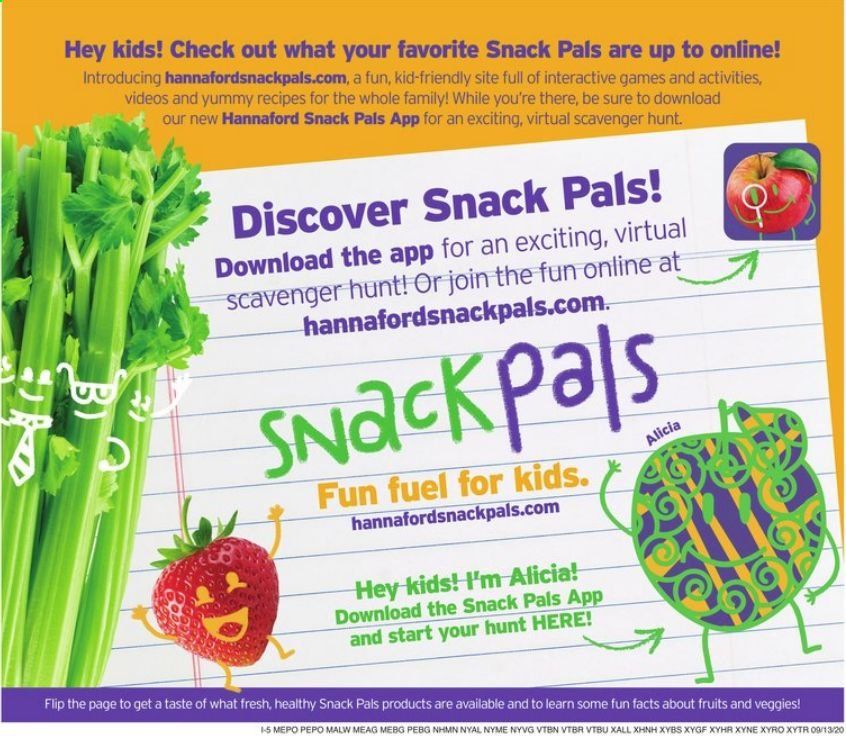 Hannaford (NY) Weekly Ad September 13 to September 19