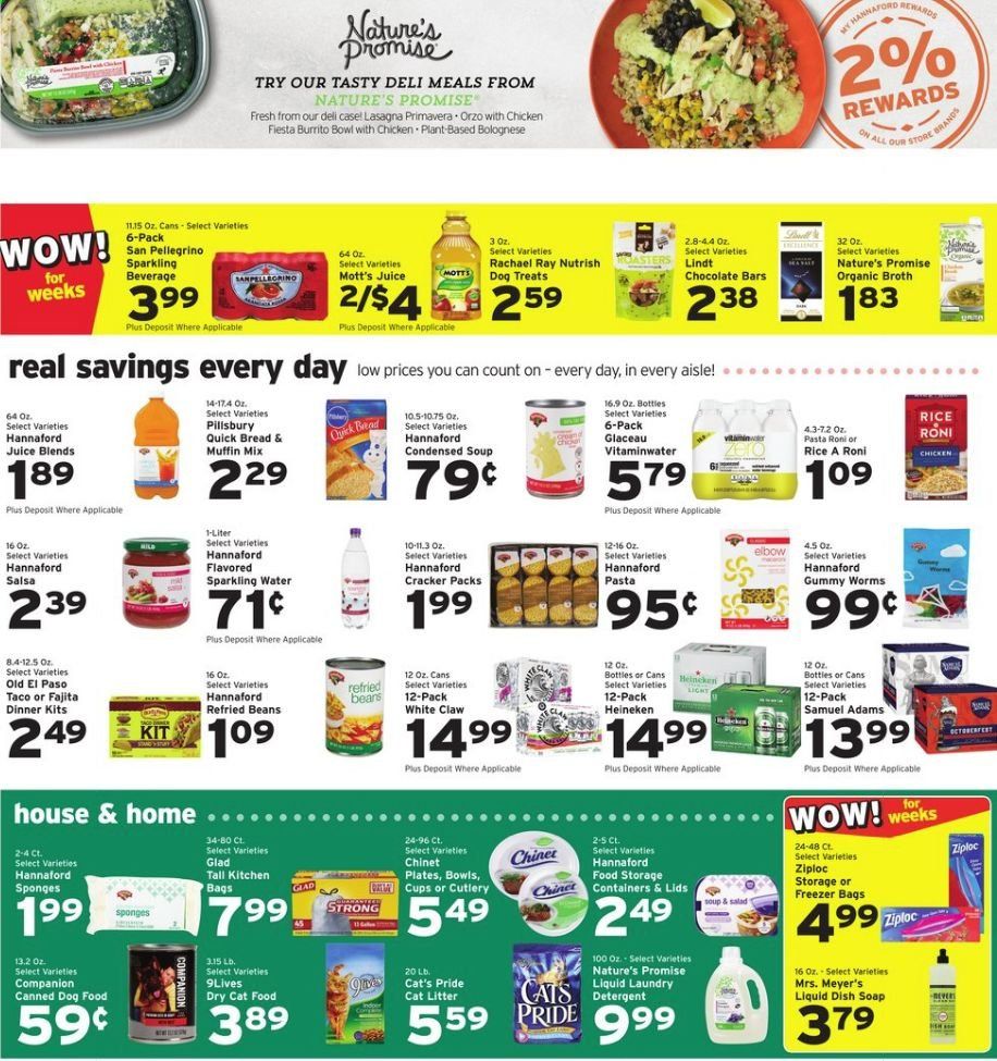 Hannaford (NY) Weekly Ad September 13 to September 19