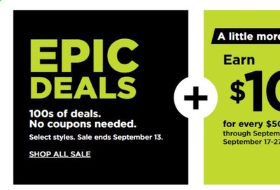 Kohl's Weekly Ad September 11 to September 13