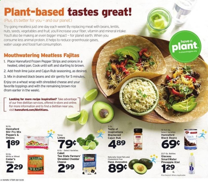 Hannaford (NH) Weekly Ad September 13 to September 19