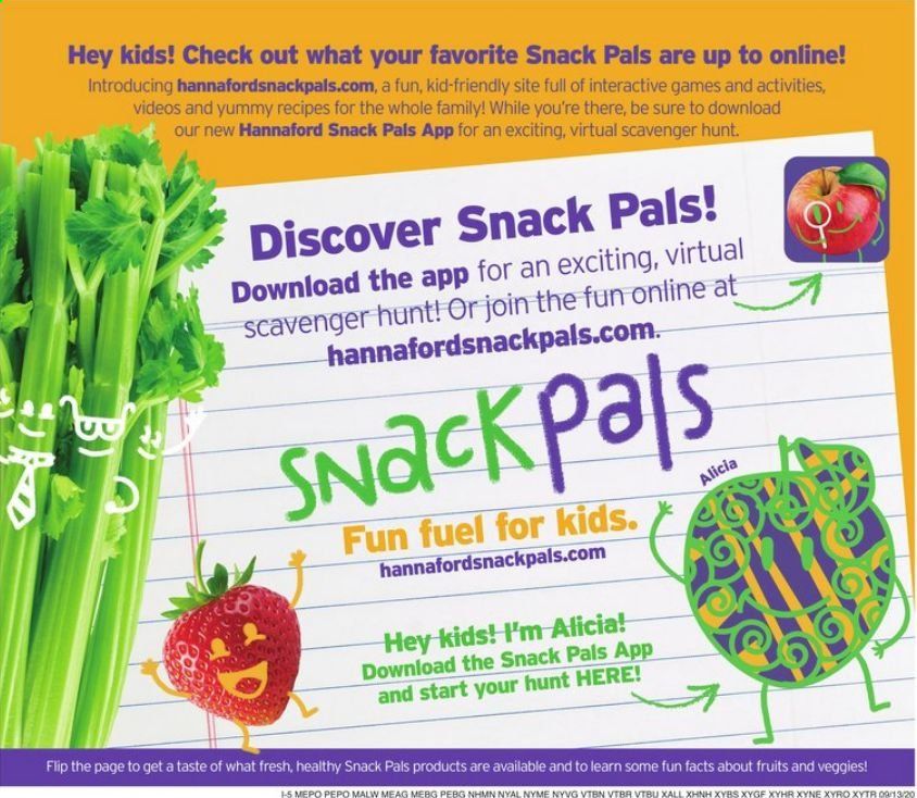 Hannaford (NH) Weekly Ad September 13 to September 19