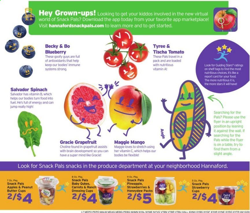 Hannaford (NH) Weekly Ad September 13 to September 19