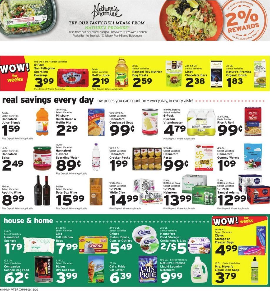 Hannaford (NH) Weekly Ad September 13 to September 19