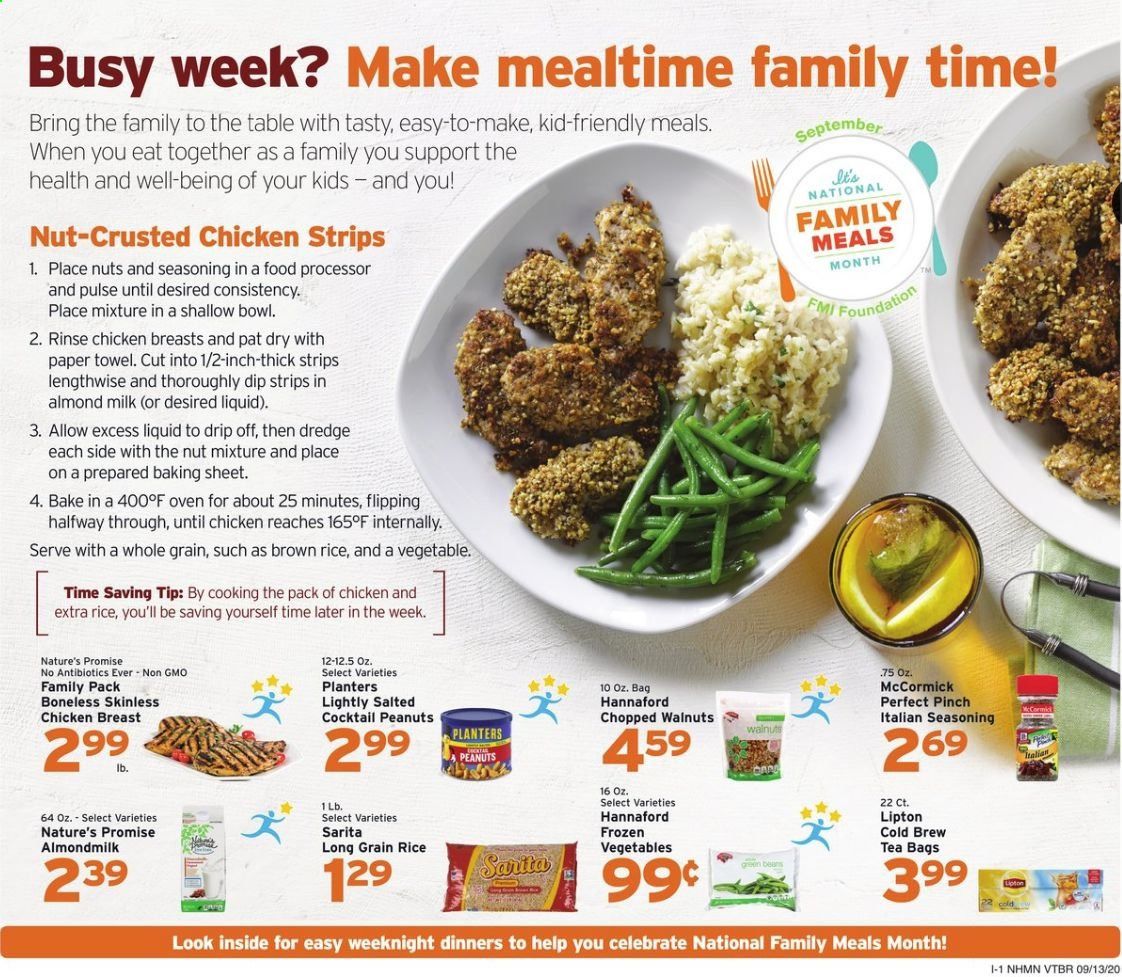 Hannaford (NH) Weekly Ad September 13 to September 19