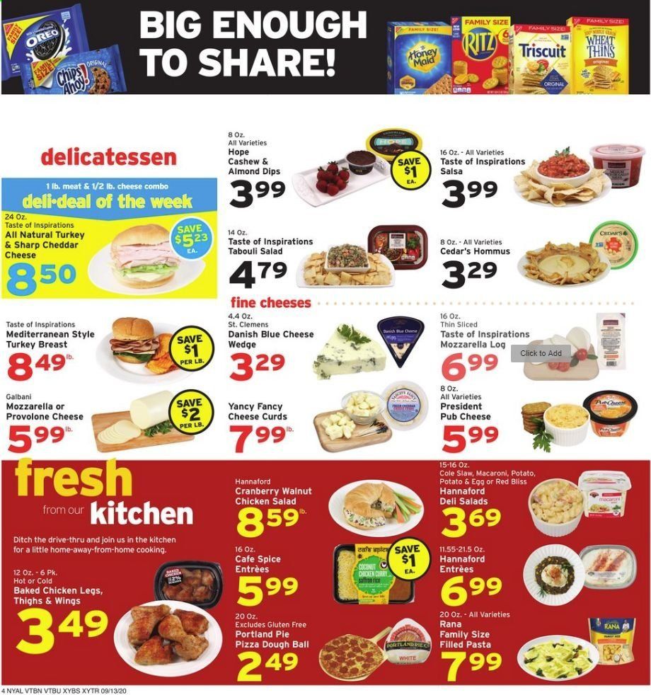 Hannaford (VT) Weekly Ad September 13 to September 19