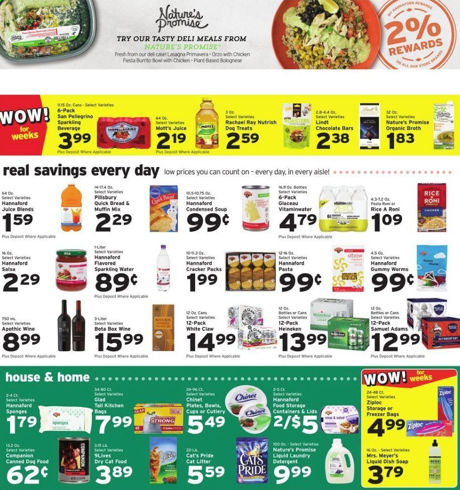 Hannaford (VT) Weekly Ad September 13 to September 19