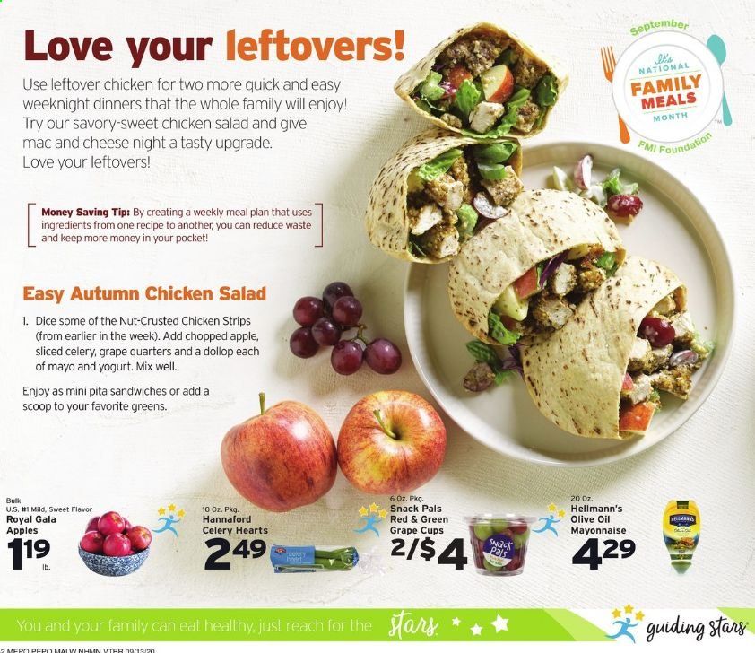 Hannaford (MA) Weekly Ad September 13 to September 19