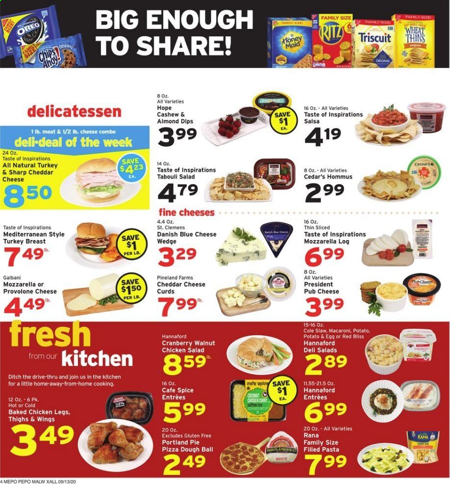 Hannaford (MA) Weekly Ad September 13 to September 19