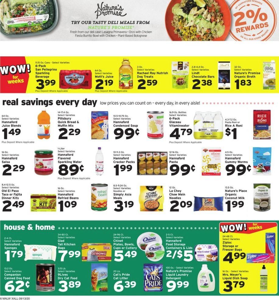 Hannaford (MA) Weekly Ad September 13 to September 19