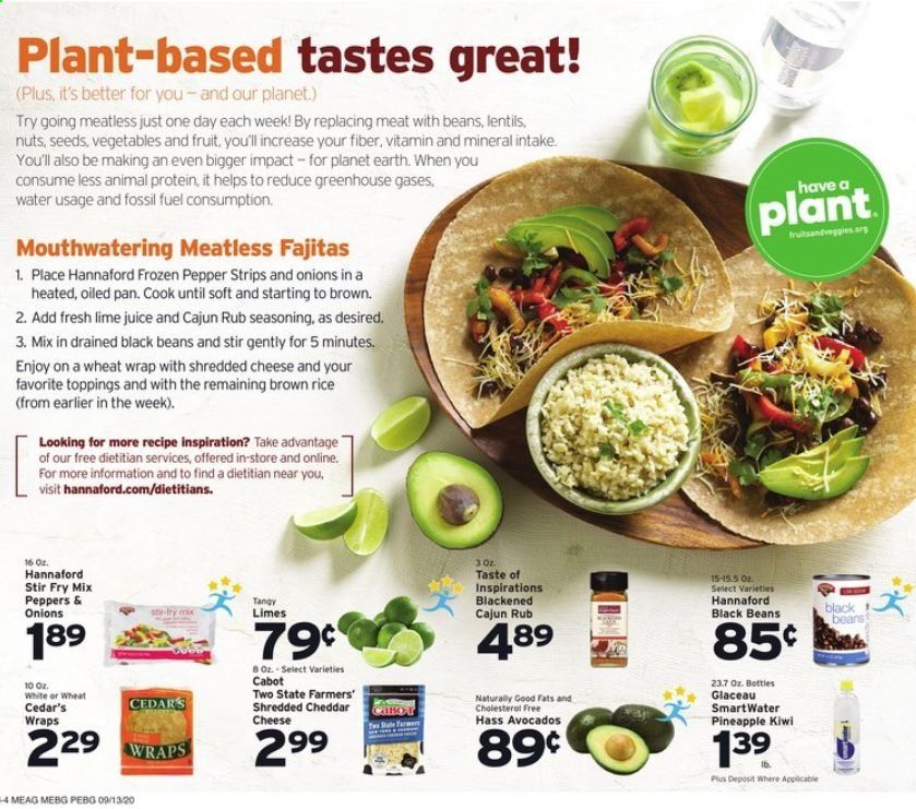 Hannaford (ME) Weekly Ad September 13 to September 19