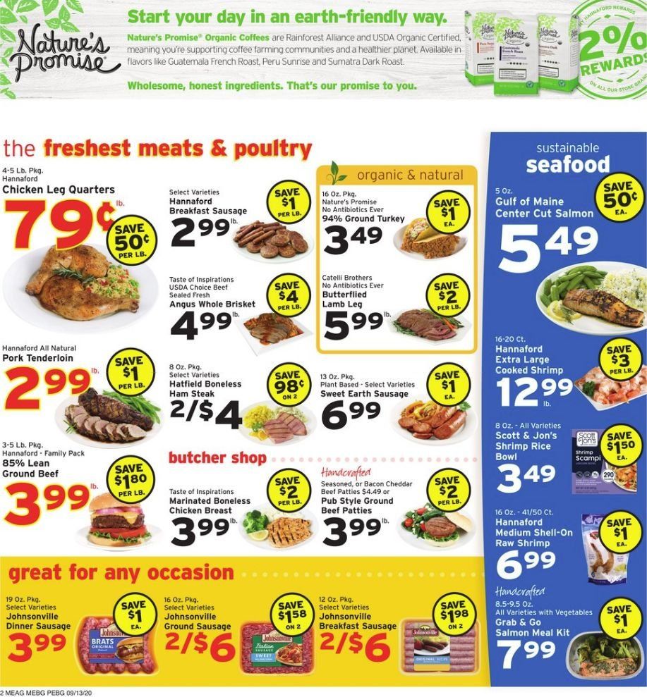 Hannaford (ME) Weekly Ad September 13 to September 19