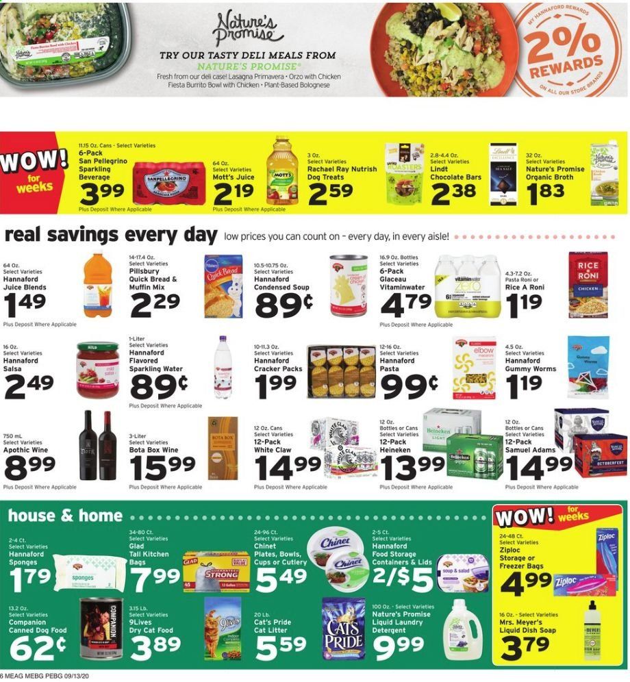 Hannaford (ME) Weekly Ad September 13 to September 19