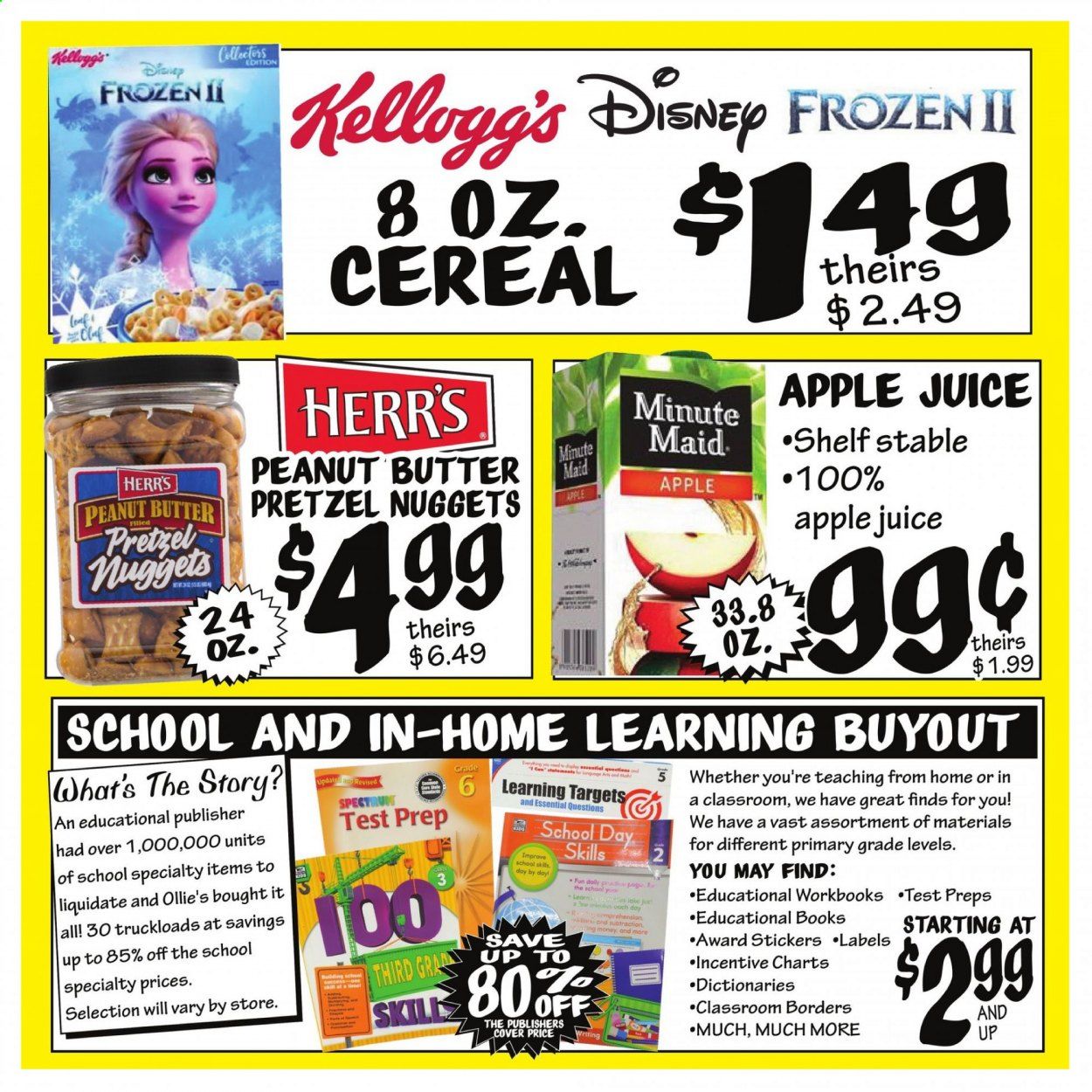 Ollie's Bargain Outlet Weekly Ad September 9 to September 16