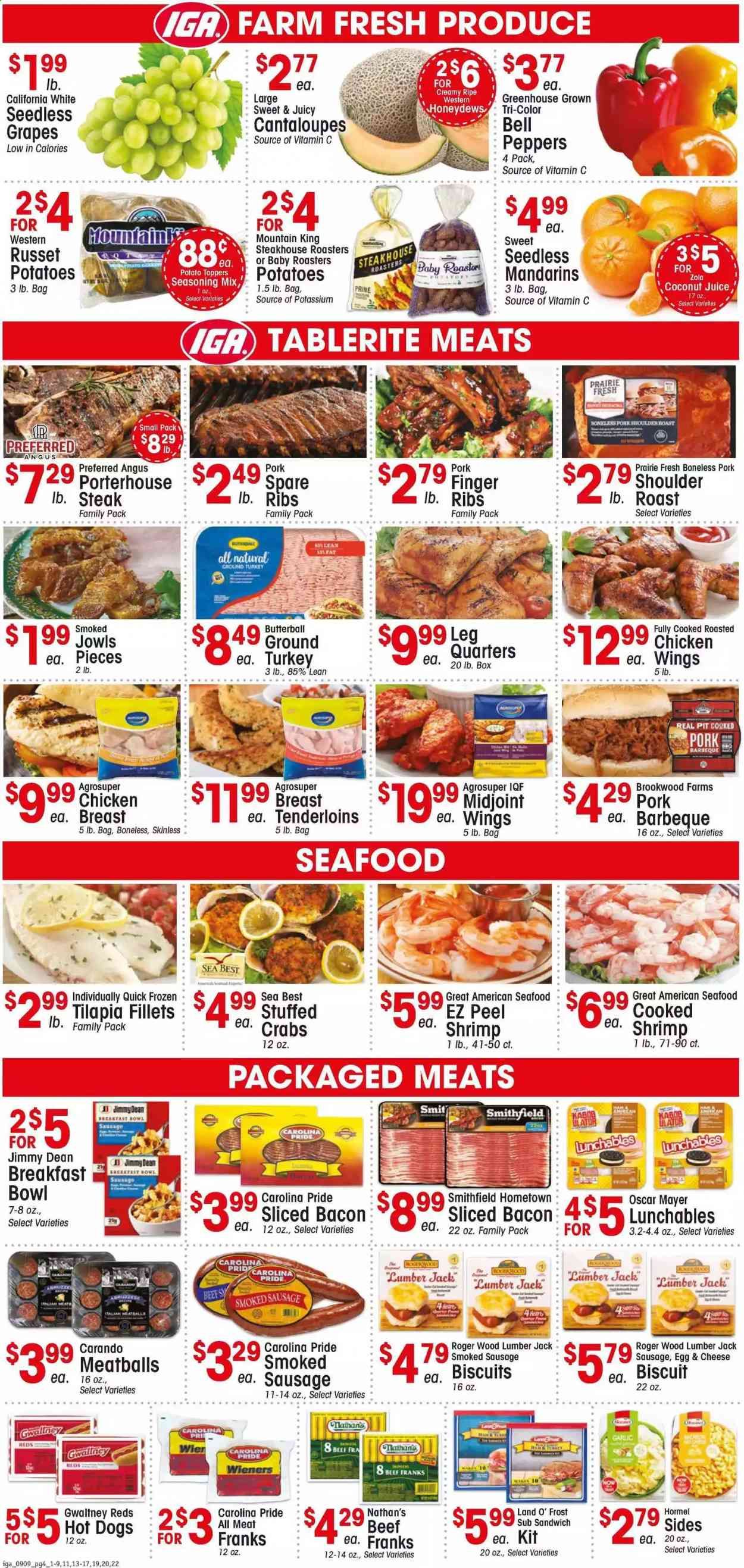 KJ´s Market Weekly Ad September 9 to September 15
