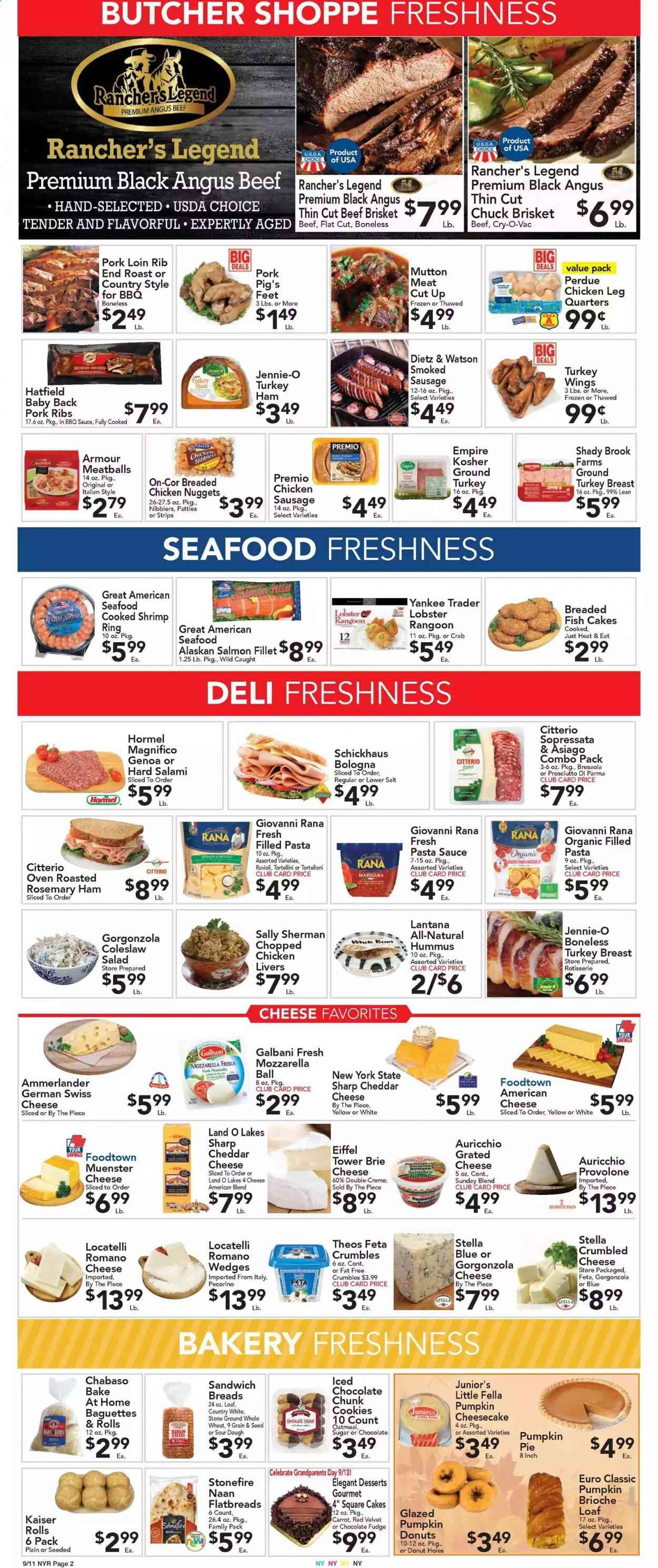 Foodtown Weekly Ad September 11 to September 17