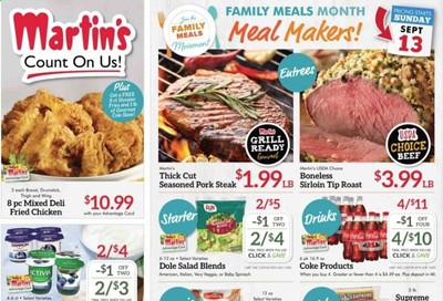 Martin’s Weekly Ad September 13 to September 19