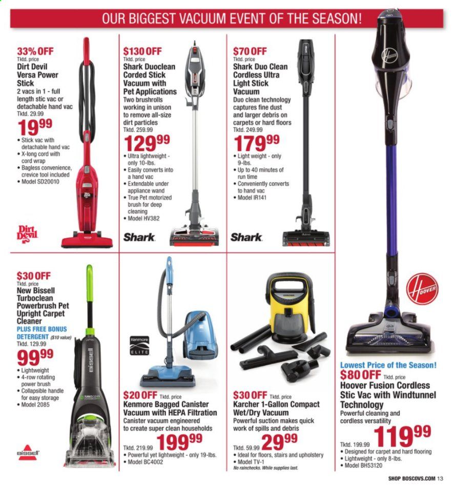 Boscov's Weekly Ad September 10 to September 23