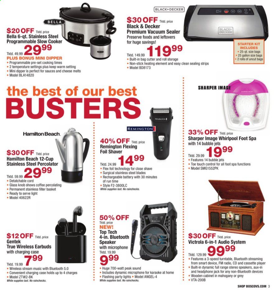 Boscov's Weekly Ad September 10 to September 23