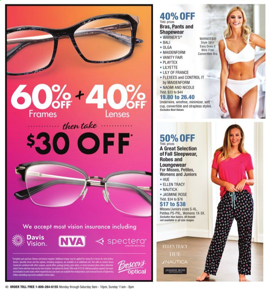 Boscov's Weekly Ad September 10 to September 23