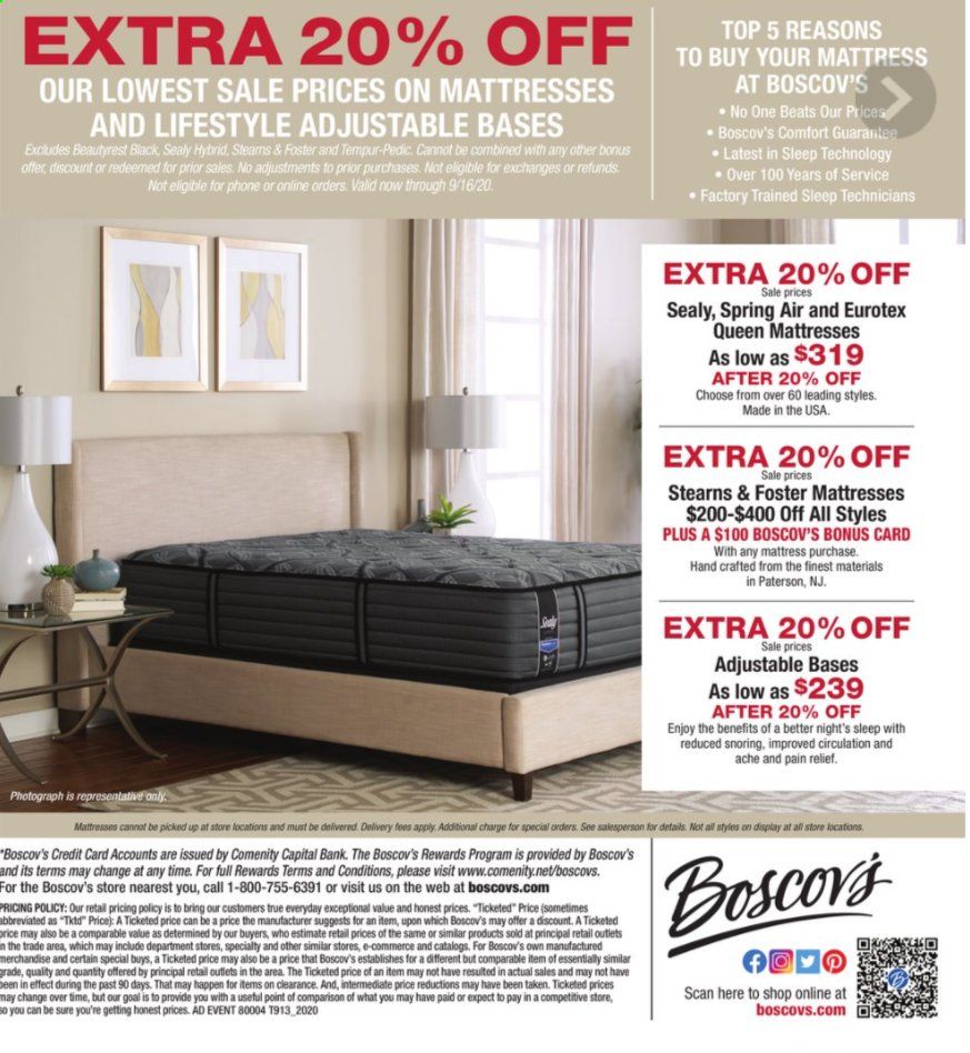 Boscov's Weekly Ad September 10 to September 23