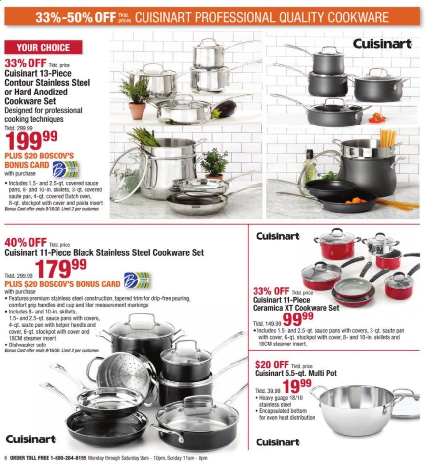 Boscov's Weekly Ad September 10 to September 23