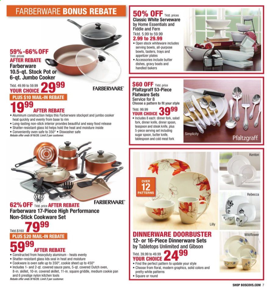 Boscov's Weekly Ad September 10 to September 23