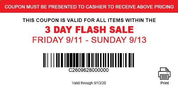 Dunham's Sports Weekly Ad September 11 to September 13