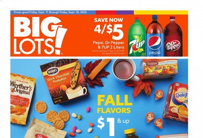 Big Lots Weekly Ad September 11 to September 18