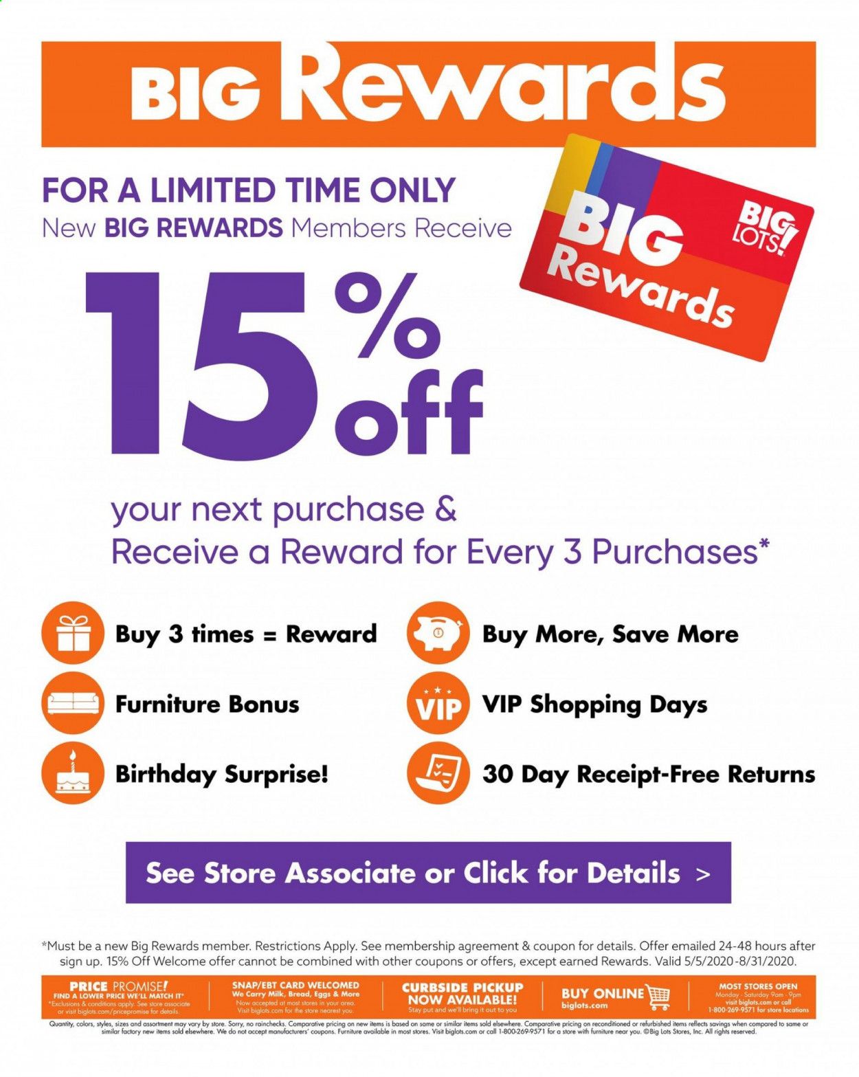 Big Lots Weekly Ad September 11 to September 18