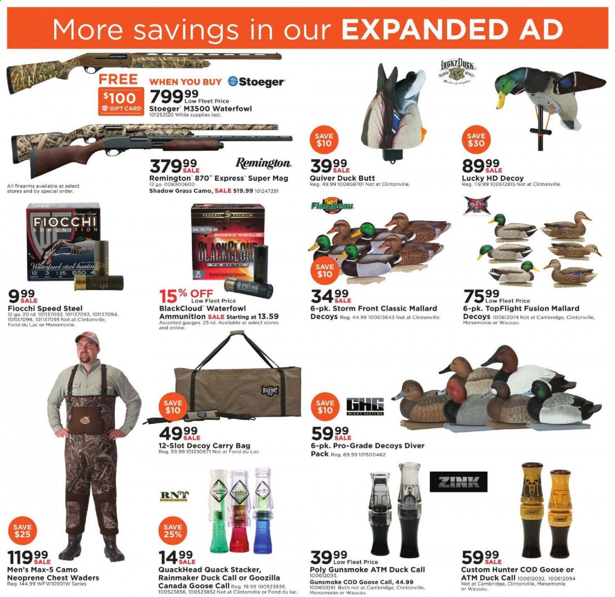 Fleet Farm Weekly Ad September 11 to September 19