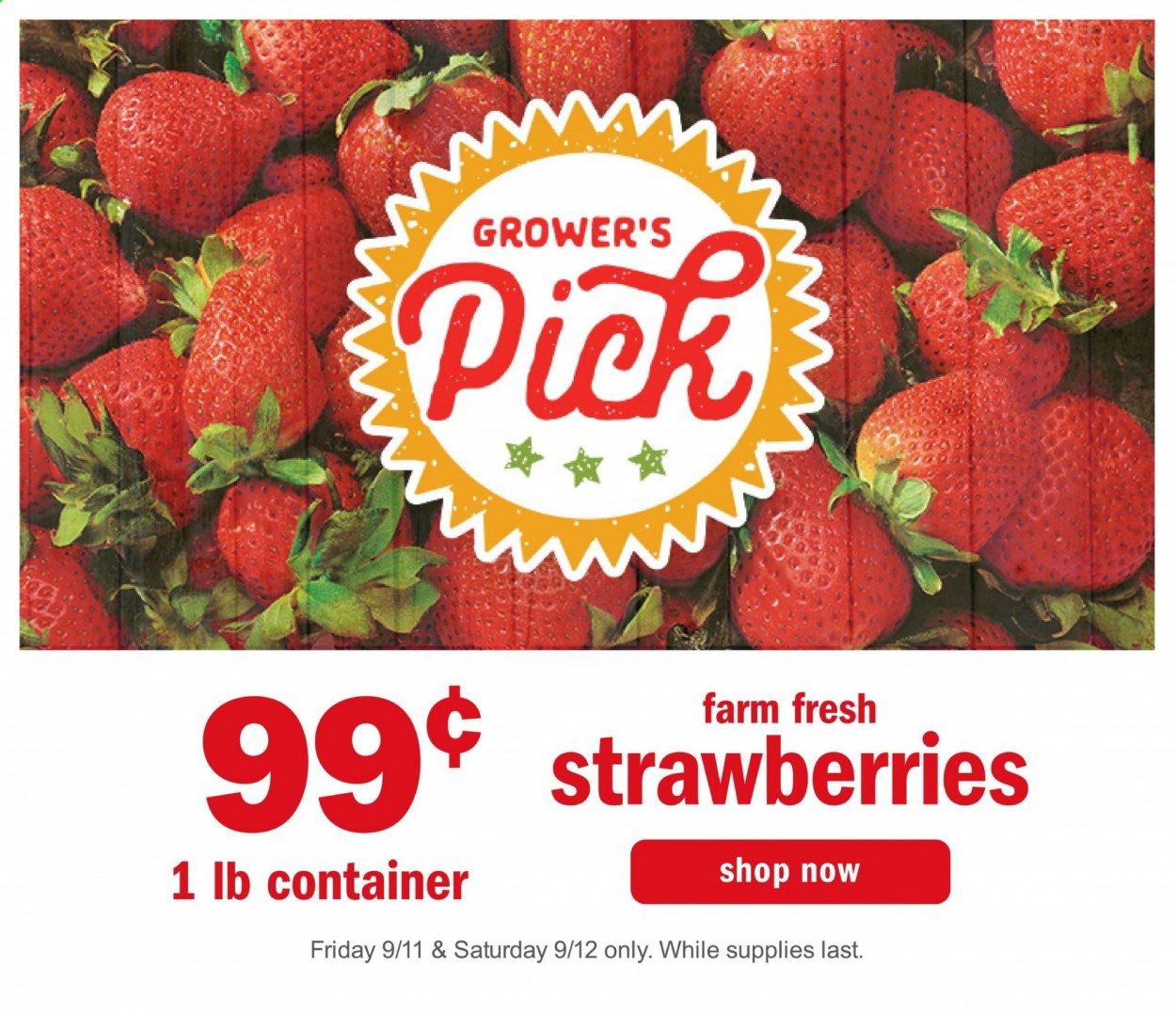Meijer Weekly Ad September 11 to September 12