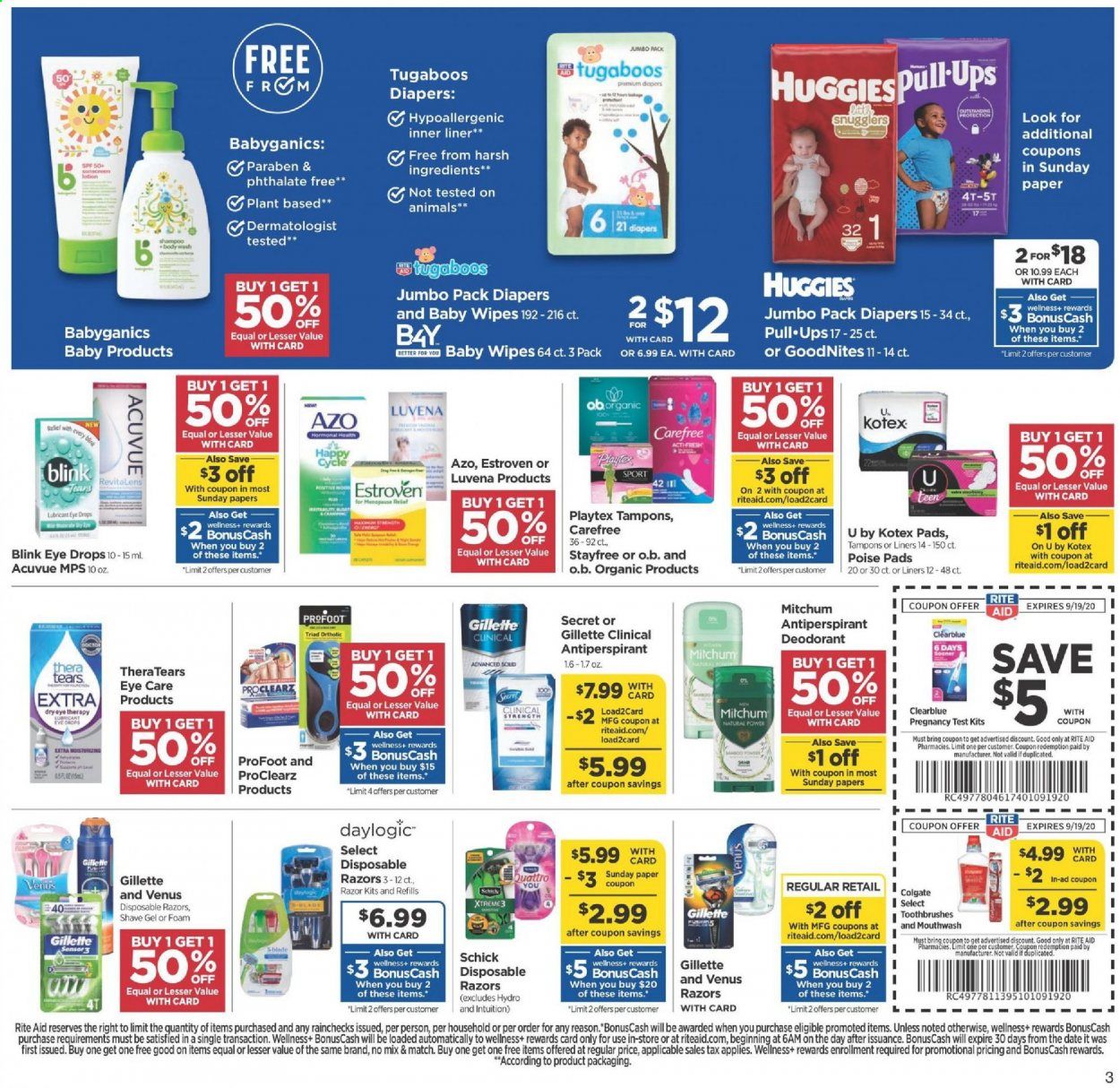 RITE AID Weekly Ad September 13 to September 19