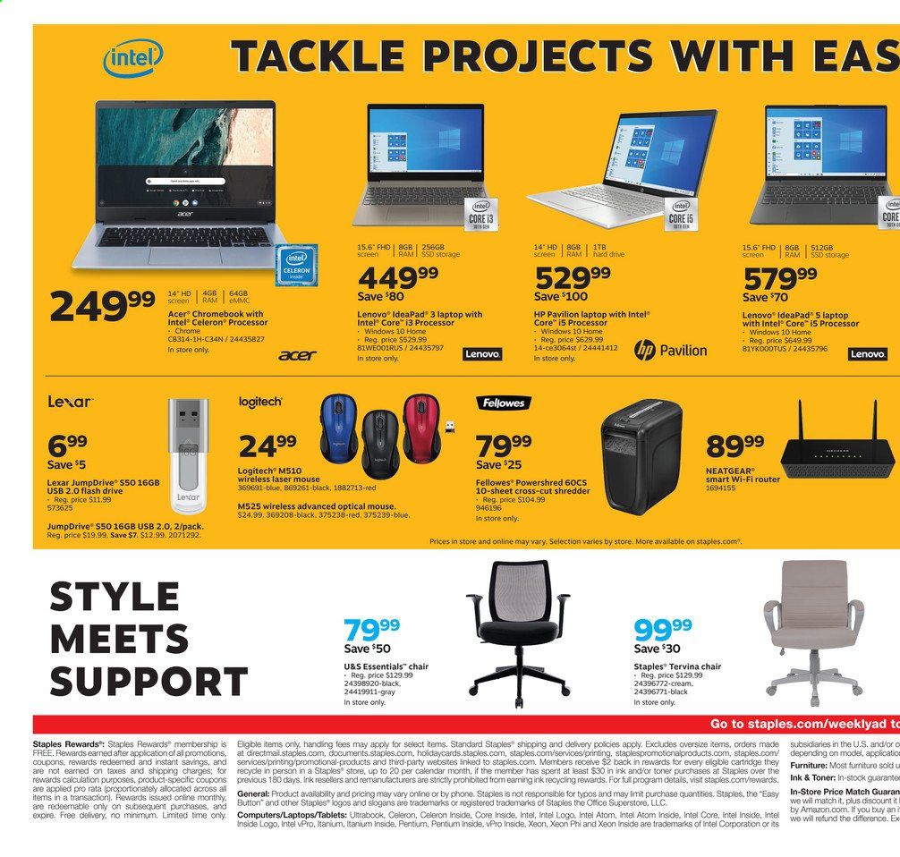 Staples Weekly Ad September 13 to September 19