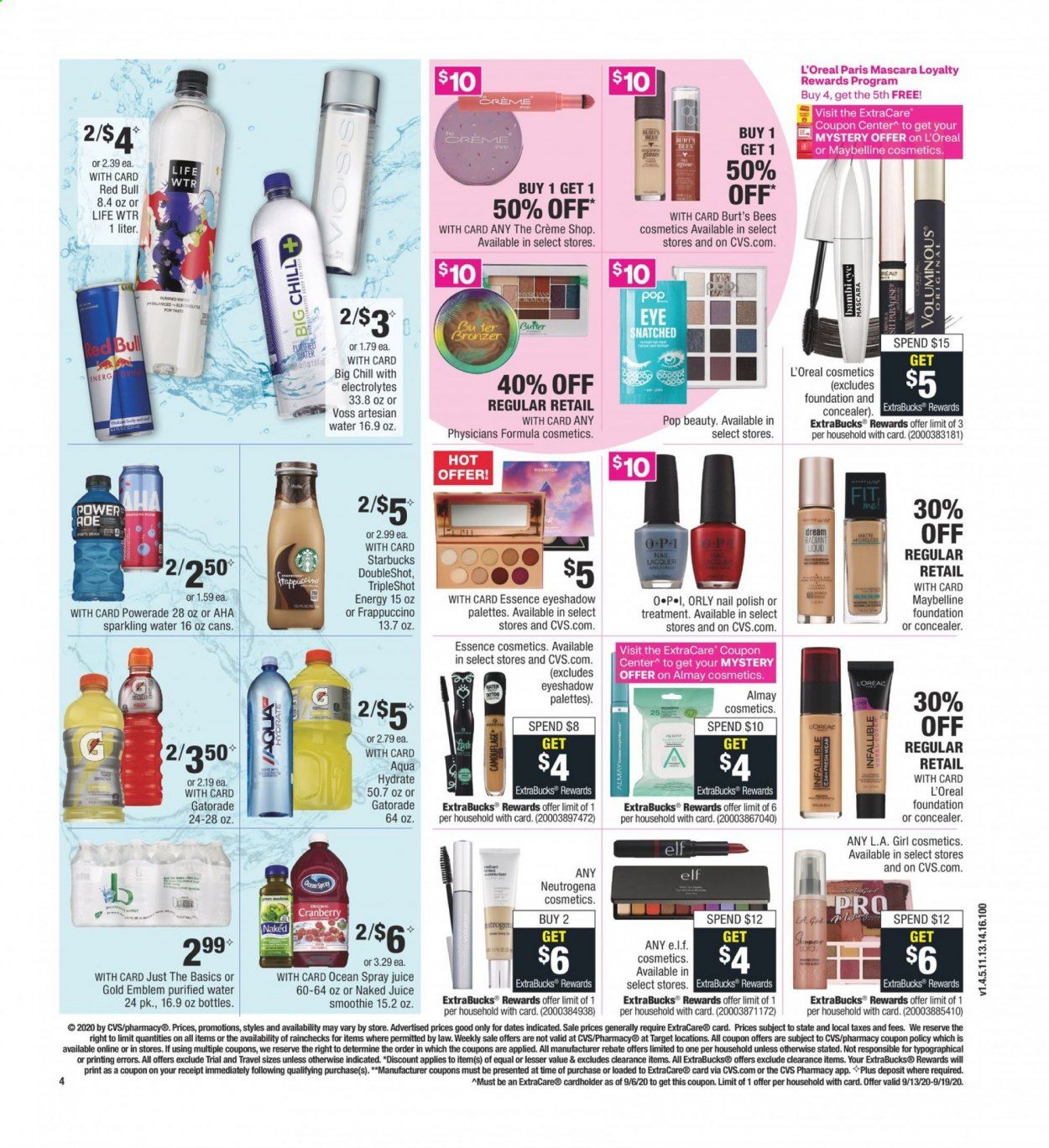 CVS Pharmacy Weekly Ad September 13 to September 19