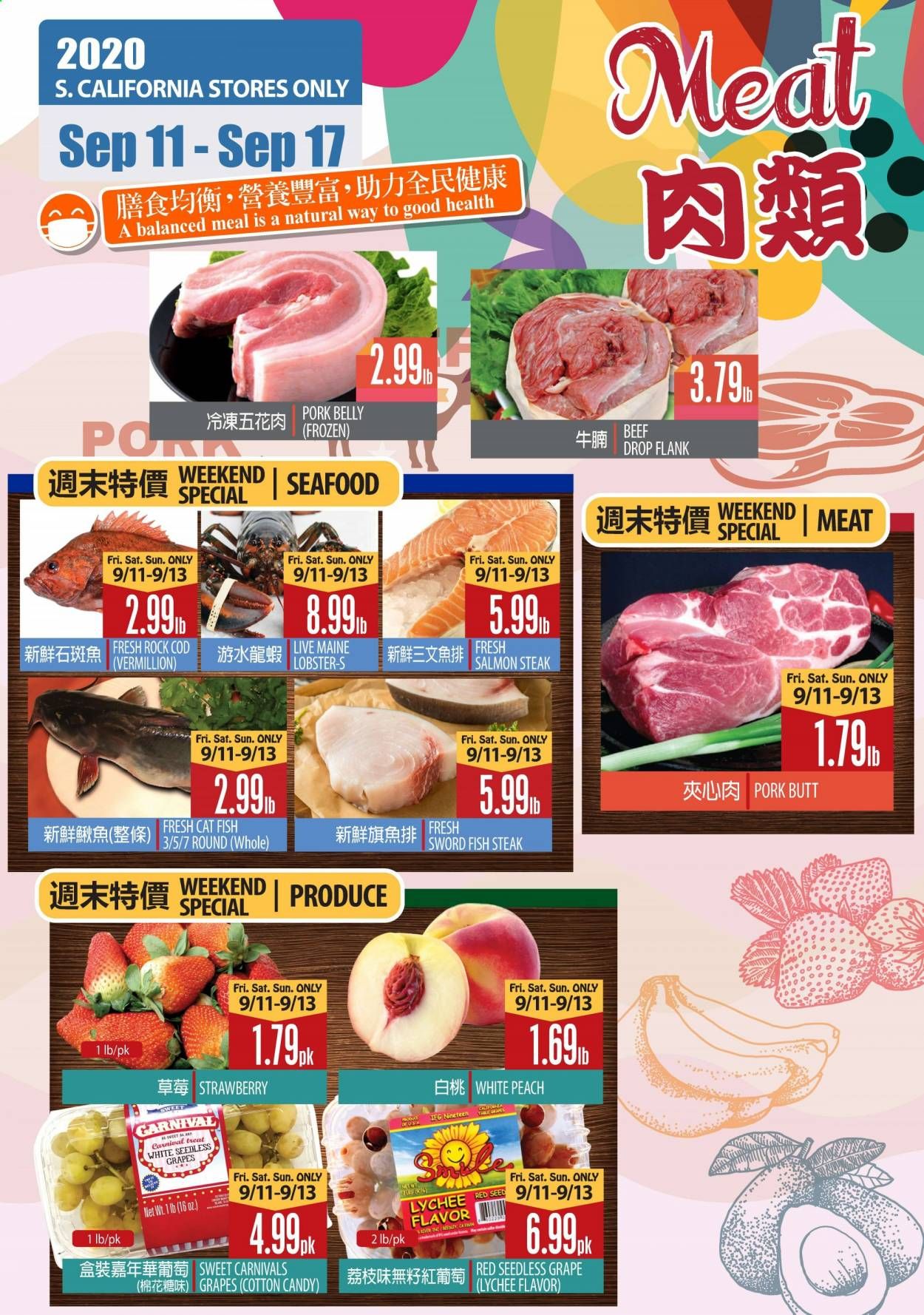 99 Ranch Market (CA) Weekly Ad September 11 to September 17