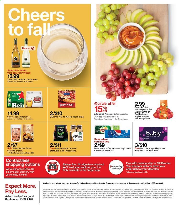 Target Weekly Ad September 13 to September 19
