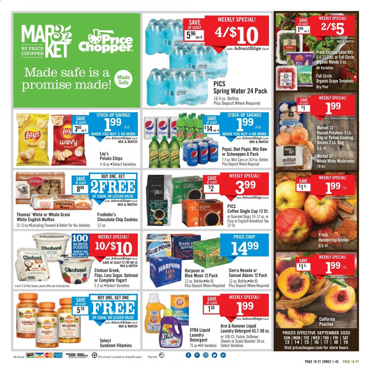 Price Chopper (CT) Weekly Ad September 13 to September 19