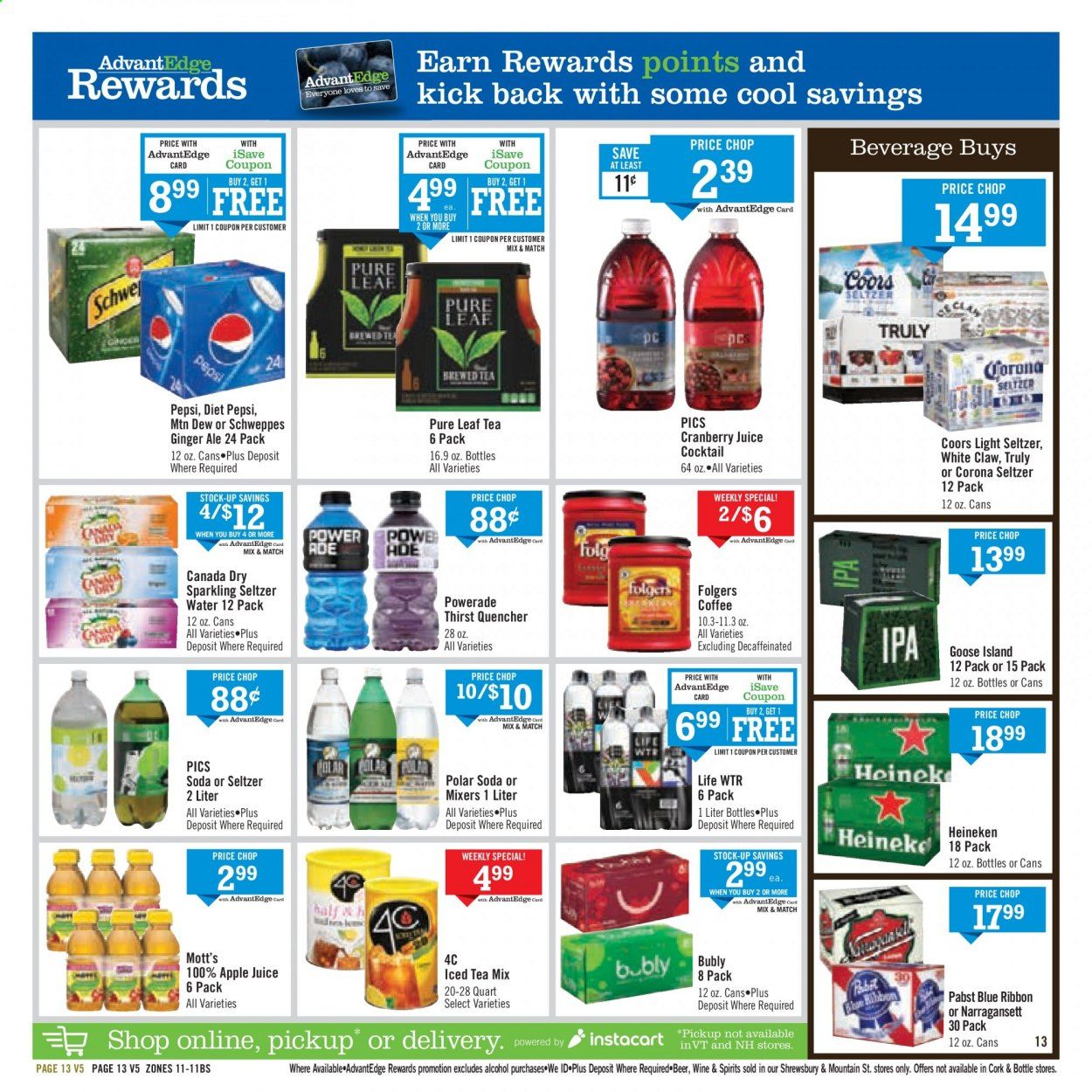 Price Chopper (MA) Weekly Ad September 13 to September 19