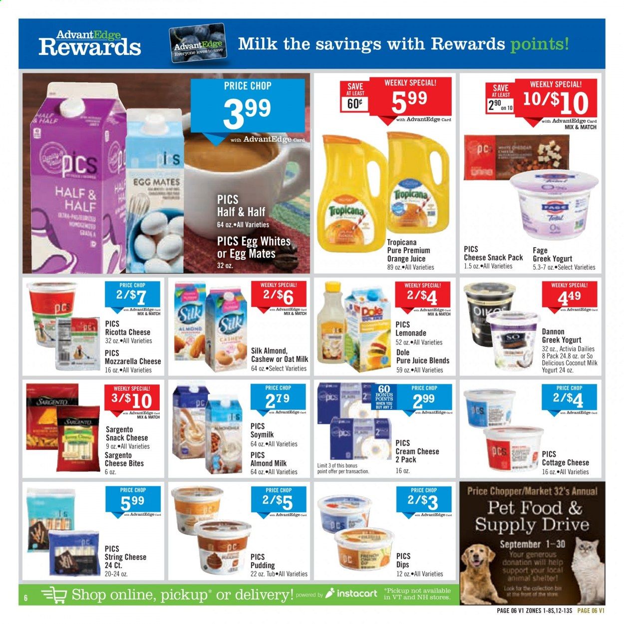 Price Chopper (NH) Weekly Ad September 13 to September 19